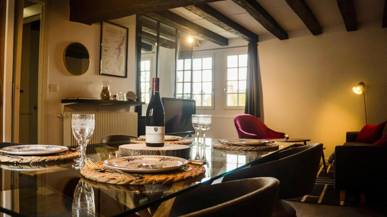 Le Sommelier Chalon - Meuble De Tourisme 2 Etoiles Lägenhet Exteriör bild